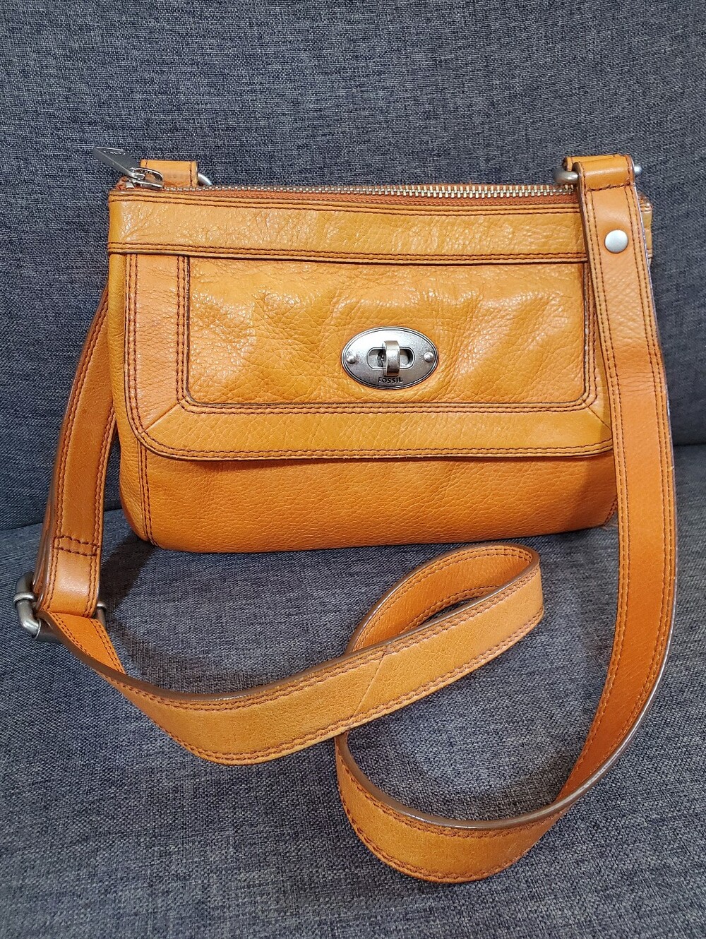 Fossil Women's Leather Crossbody Bag
